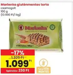 Spar Marlenka gluténmentes torta ajánlat