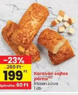 Spar Karaván sajtos párna ajánlat