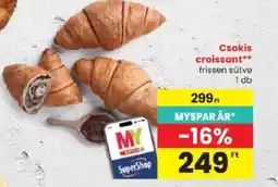 Spar Csokis croissant ajánlat