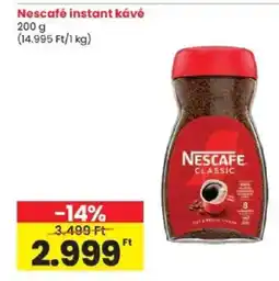 Spar Nescafe instant kávé ajánlat