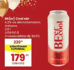 Spar Be er Cool sör ajánlat