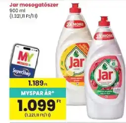 Spar Jar mosogatószer ajánlat