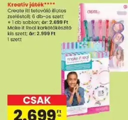 Spar Kreatív játék ajánlat