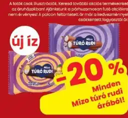 Spar Mizo Túró Rudi ajánlat