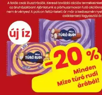 Spar Mizo Túró Rudi ajánlat