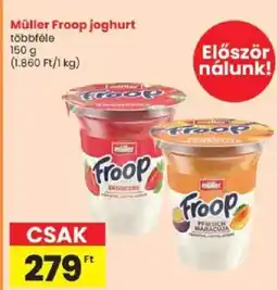 Spar Müller Froop joghurt ajánlat