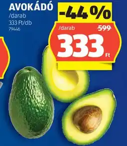 ALDI Avokádó ajánlat