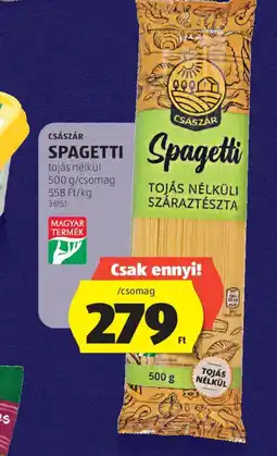 ALDI Császár spagetti ajánlat