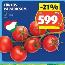 ALDI Fürtös paradicsom ajánlat