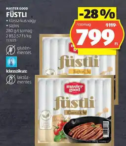 ALDI Master good füstli ajánlat