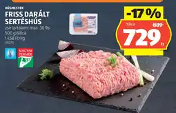 ALDI Húsmester friss darált sertéshús ajánlat