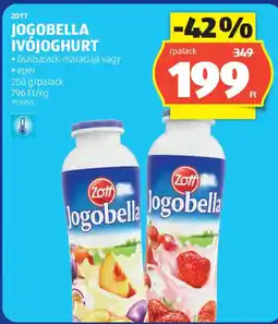 ALDI Zott Jogobella Ivójoghurt ajánlat