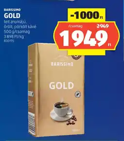 ALDI Barissimo gold kávé ajánlat