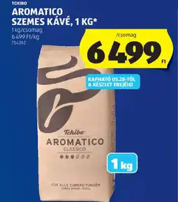 ALDI Tchibo aromatico szemes kávé ajánlat