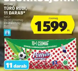 ALDI Pöttyös túró rudi ajánlat