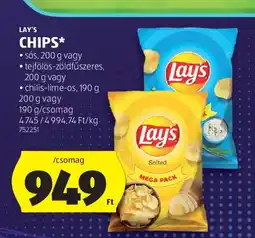 ALDI Lays chips ajánlat