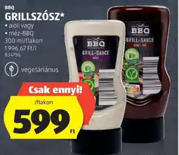 ALDI Bbq grillszósz ajánlat