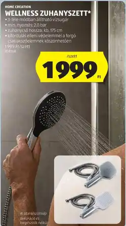 ALDI Wellness zuhanysett ajánlat
