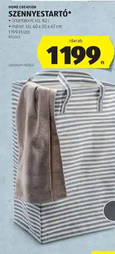 ALDI Home creation szennyestartó ajánlat