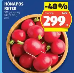 ALDI Hónapos retek ajánlat