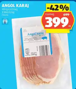 ALDI Angol karaj ajánlat