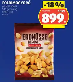 ALDI Földimogyoró pörkölt, sózott ajánlat