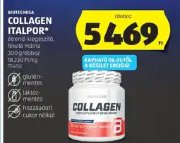 ALDI Biotechusa collagen italpor ajánlat