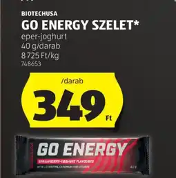 ALDI Biotechusa go energy szelet ajánlat