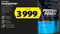 ALDI Biotechusa fehérjepor ajánlat