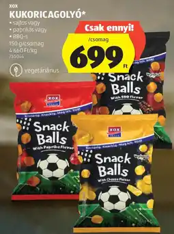 ALDI Xox kukoricagolyó ajánlat