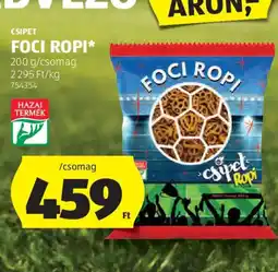ALDI Csipet foci ropi ajánlat