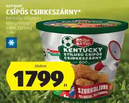 ALDI Ripp ropp csípős csirkeszárny ajánlat