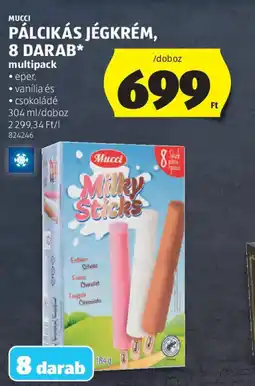 ALDI Mucci pálcikás jégkrém ajánlat