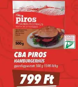 CBA Cba piros hamburgerhús ajánlat