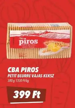 CBA Cba piros petit beurre vajas keksz ajánlat