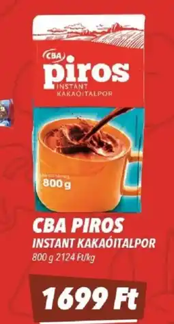 CBA Cba piros instant kakaóitalpor ajánlat