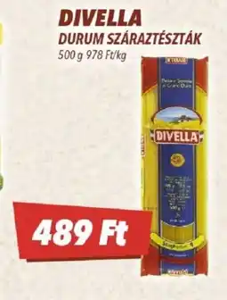 CBA Divella durum száraztészták ajánlat