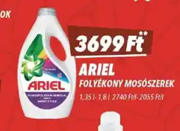 CBA Ariel folyékony mosószerek ajánlat