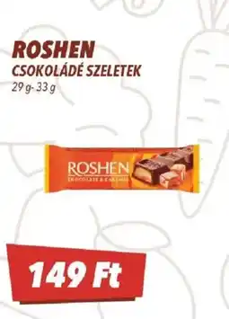 CBA Roshen csokoládé szeletek ajánlat