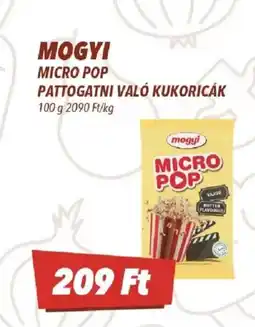 CBA Mogyi micro pop pattogatni való kukoricák ajánlat