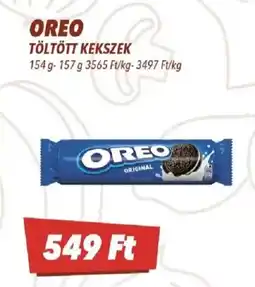 CBA Oreo töltött KEKszek ajánlat