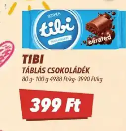 CBA Roshen tibi táblás csokoládé ajánlat