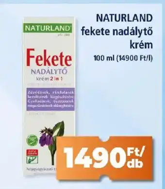 Naturland Fekete nadálytő krém