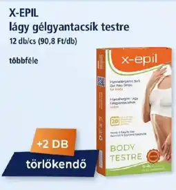 Goods Market X-Epil lágy gélgyantacsík testre ajánlat