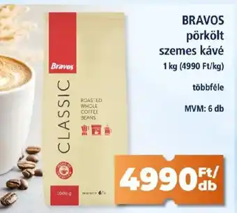 Goods Market Bravos pörkölt szemes kávé ajánlat