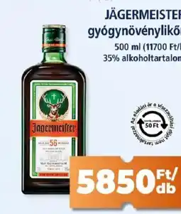 Goods Market Jägermeister gyógynövénylikőr ajánlat
