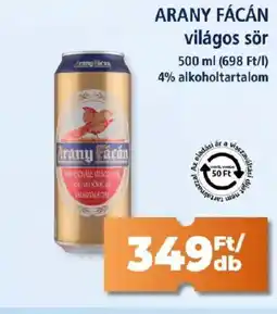Goods Market Arany fácán világos sör ajánlat