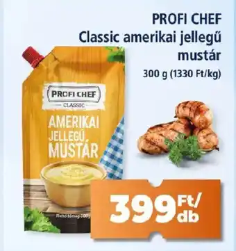 Profi chef Classic amerikai jellegű mustár