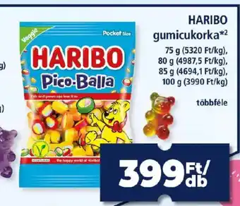 Haribo Pico-Balla gumicukorka