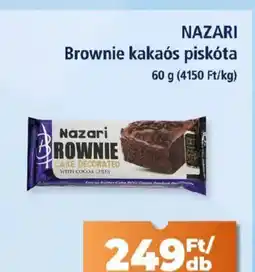 Goods Market Nazari Brownie kakaós piskóta ajánlat